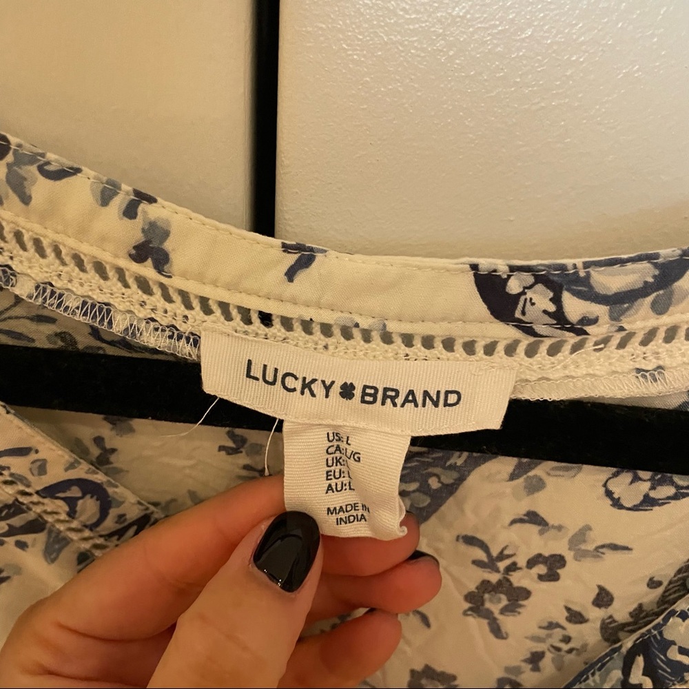 Lucky Brand Floral Mini Dress - Picture 3 of 4